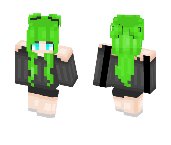 Trashcan ~ Mel - Female Minecraft Skins - image 1