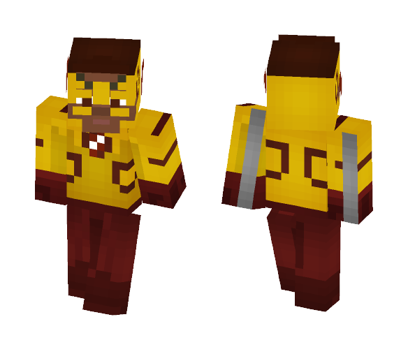 Kid Flash - The Flash (CW) - Comics Minecraft Skins - image 1