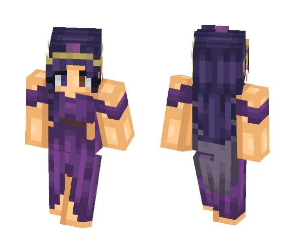 Download Free Ender_Girl_MC Skin Redo Thingy Skin for Minecraft image 1 Ender_Girl_MC Skin Redo Thingy - Female Minecraft Skins - image 1