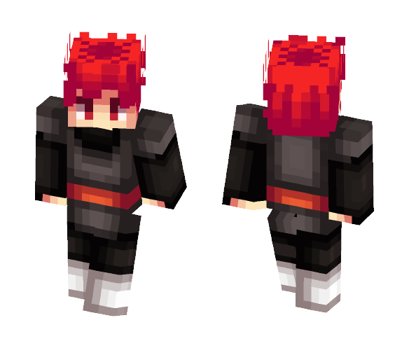 Black Goku - Male Minecraft Skins - image 1