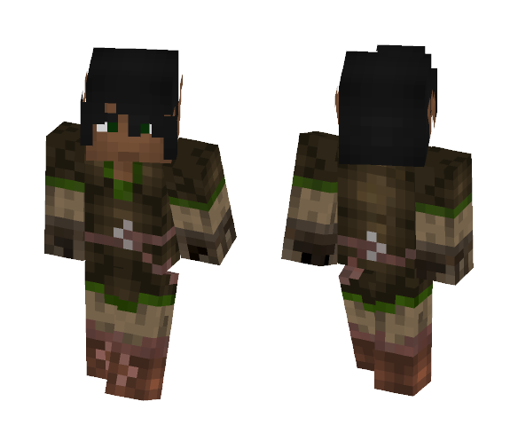 Wood Elf - Male Minecraft Skins - image 1