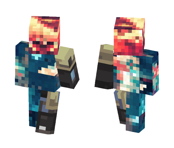 Infested Alien2 - Male Minecraft Skins - image 1