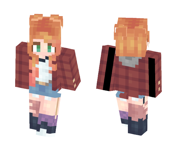 some trash is okay too | skin trade - Female Minecraft Skins - image 1