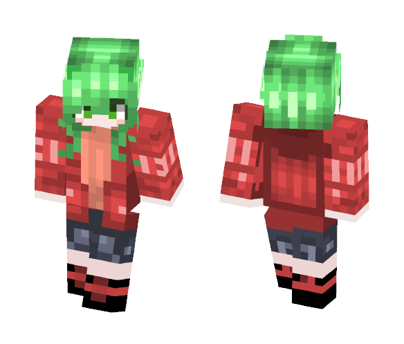 Matryoshka Gumi Megpoid // Yukielle - Female Minecraft Skins - image 1