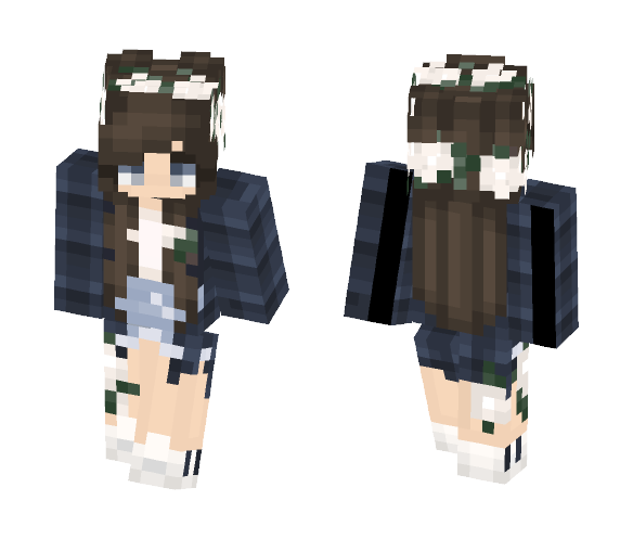 Lunar Bloom - Female Minecraft Skins - image 1