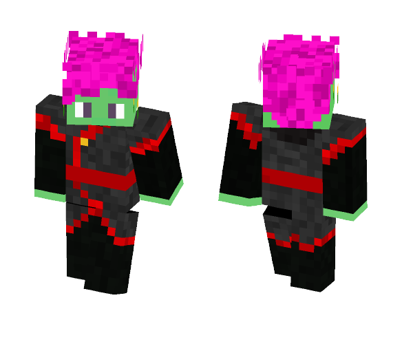 ZAMAS (FUSION) SSJ ROSE - Male Minecraft Skins - image 1