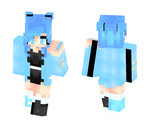 I woke up wanting to kiss you - Female Minecraft Skins - image 1