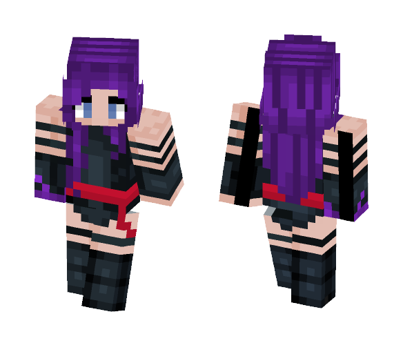 Pyslocke - Female Minecraft Skins - image 1