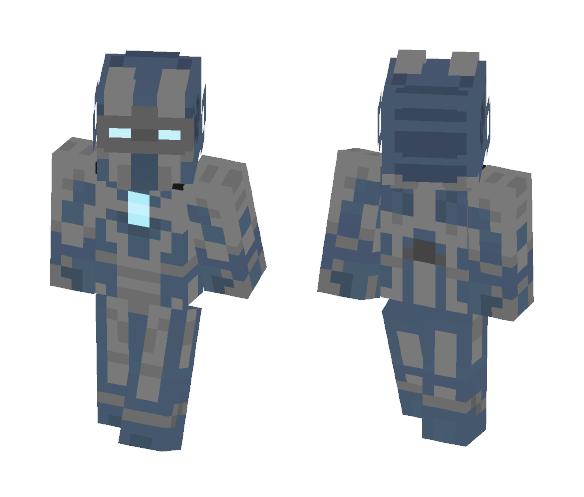 Iron Man MK40 - Iron Man Minecraft Skins - image 1
