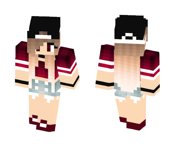 popular cool girl - Girl Minecraft Skins - image 1
