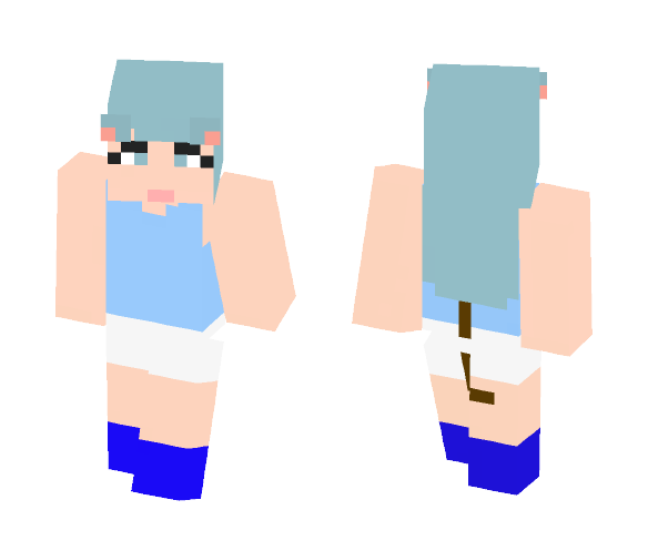 Cat Miku for lola the squid - Cat Minecraft Skins - image 1