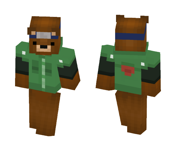 Chunin Bear - Other Minecraft Skins - image 1