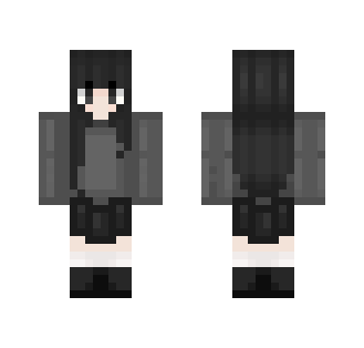 Gray half black ~ {TumblrGirl}