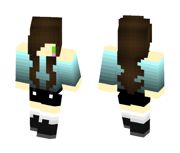 Chibi Girl - Girl Minecraft Skins - image 1