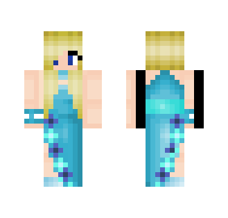 Blue Flowery Dress