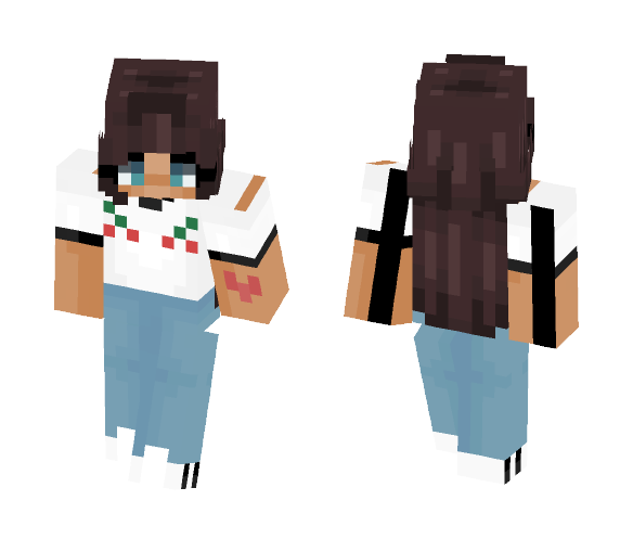 Cherry girl ???? - Girl Minecraft Skins - image 1