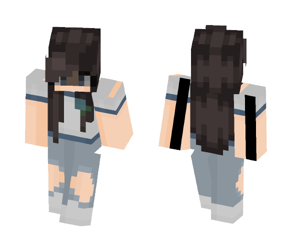 Download Free Masked beauty Skin for Minecraft image 1 Masked beauty - Female Minecraft Skins - image 1