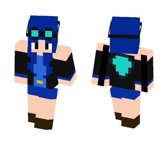 DanTDM (Female) - Remix - Female Minecraft Skins - image 1