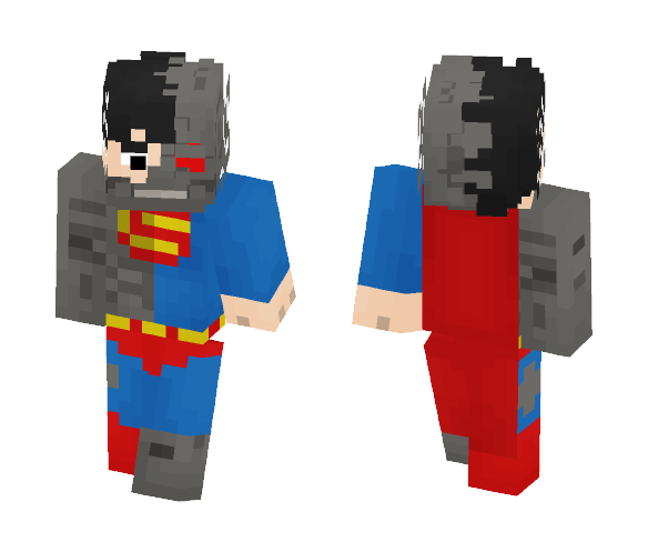 Cyborg Superman - Male Minecraft Skins - image 1