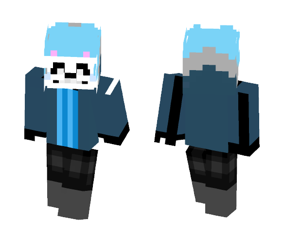 BlizzardTale Sans - Male Minecraft Skins - image 1