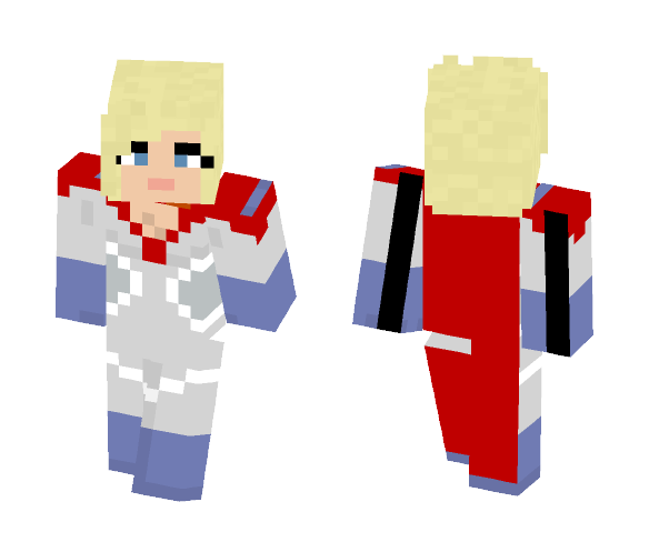 Power Girl - Injustice 2 - Girl Minecraft Skins - image 1