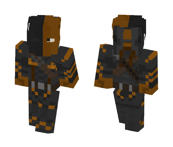Deathstroke Arkham Origins - Male Minecraft Skins - image 1
