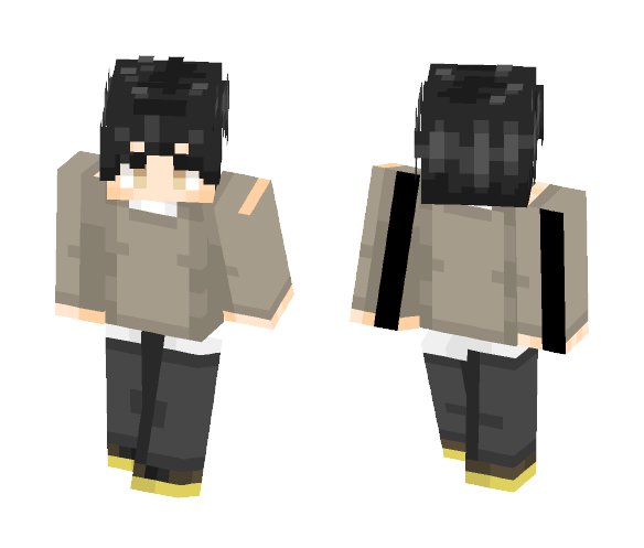 Kaneki Ken - Tokyo Ghoul - Male Minecraft Skins - image 1