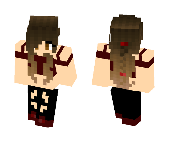 Girl summer simple - Girl Minecraft Skins - image 1