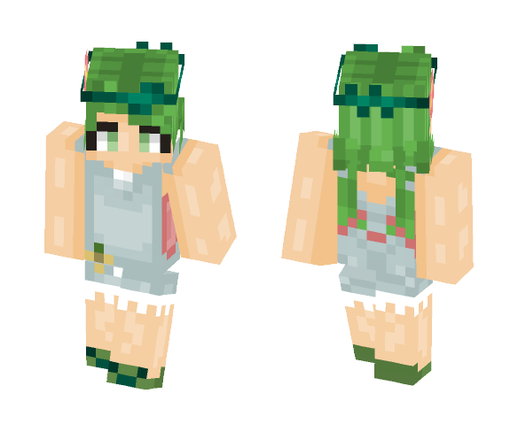 Mallow (Pokemon Sun & Moon) - Female Minecraft Skins - image 1