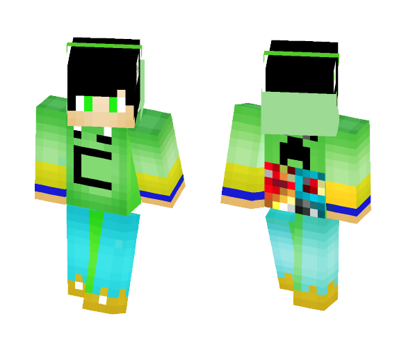 Download Free MrCreeper12 Official Skin (Updated) Skin for Minecraft image 1 MrCreeper12 Official Skin (Updated) - Male Minecraft Skins - image 1