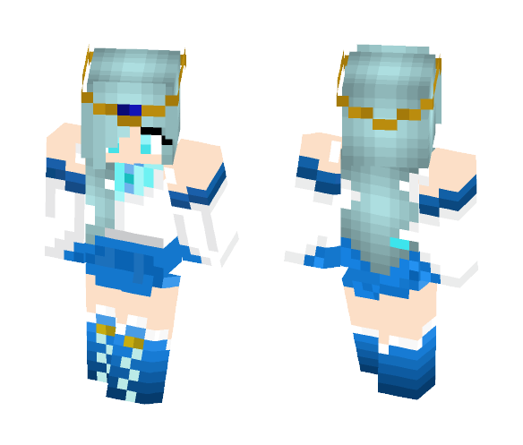 Katelyn Sailor Moon - Female Minecraft Skins - image 1
