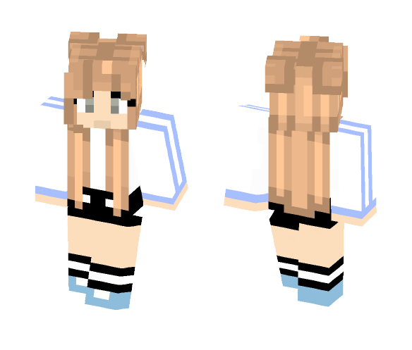 Blue - Female Minecraft Skins - image 1