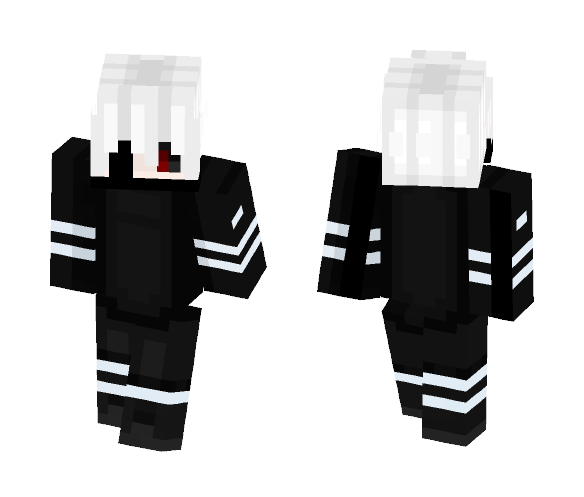 Ken Kaneki V2 | ѕιмυση - Male Minecraft Skins - image 1