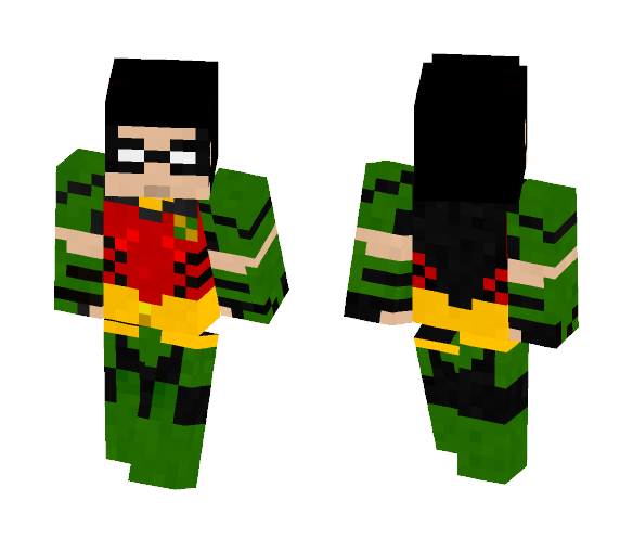 Red robin | re-re-make | rebirth - Male Minecraft Skins - image 1