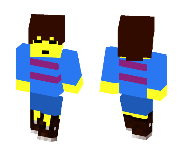 Frisk UnderCraft - Interchangeable Minecraft Skins - image 1