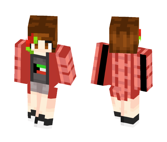 Download Free #17 Eid! Skin for Minecraft image 1 #17 Eid! - Female Minecraft Skins - image 1