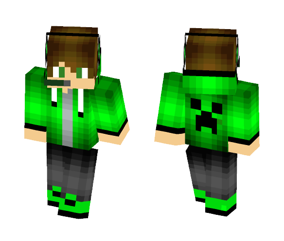 LinkedLime - Male Minecraft Skins - image 1