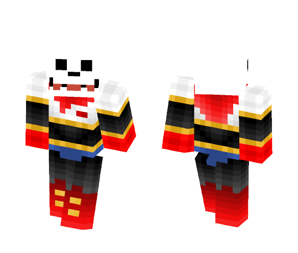 HorrorTale Papyrus - Male Minecraft Skins - image 1