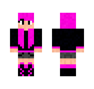 girl pink