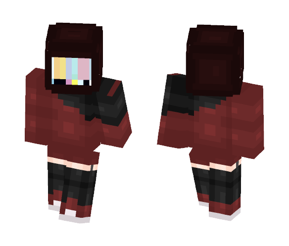 Virus || oc - Female Minecraft Skins - image 1