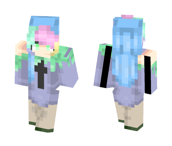 Download Free Sing A Little Song~ | OC Lullaby Skin for Minecraft image 1 Sing A Little Song~ | OC Lullaby - Female Minecraft Skins - image 1