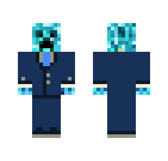 Blue Creeper In a Suit