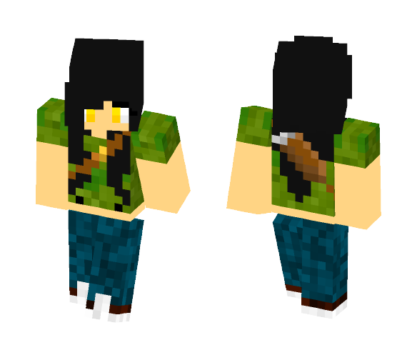 Adventure Girl - Girl Minecraft Skins - image 1