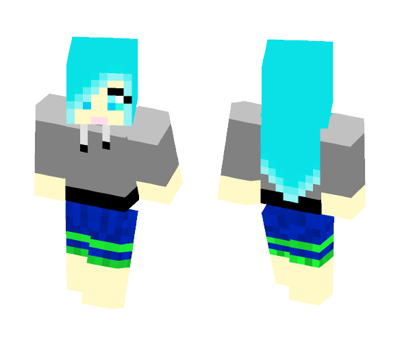 Banter Girl - Girl Minecraft Skins - image 1