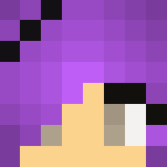 Download Free Purple Haired Girl Skin for Minecraft image 3 Purple Haired Girl - Color Haired Girls Minecraft Skins - image 3