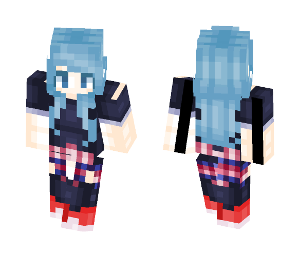 Tumblr Skin - Female Minecraft Skins - image 1