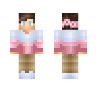 Pink Flower Boy -George