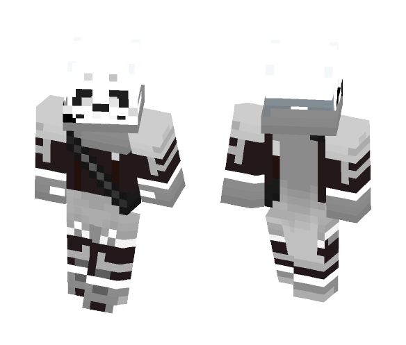 Soulless Ink Sans - Male Minecraft Skins - image 1