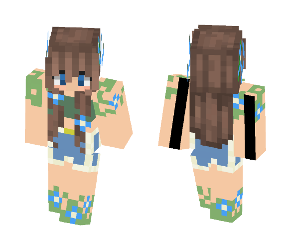 .+*Flower Girl*+. - Female Minecraft Skins - image 1