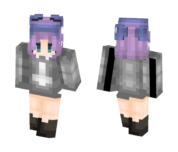 Crazy hair ♥ - Female Minecraft Skins - image 1